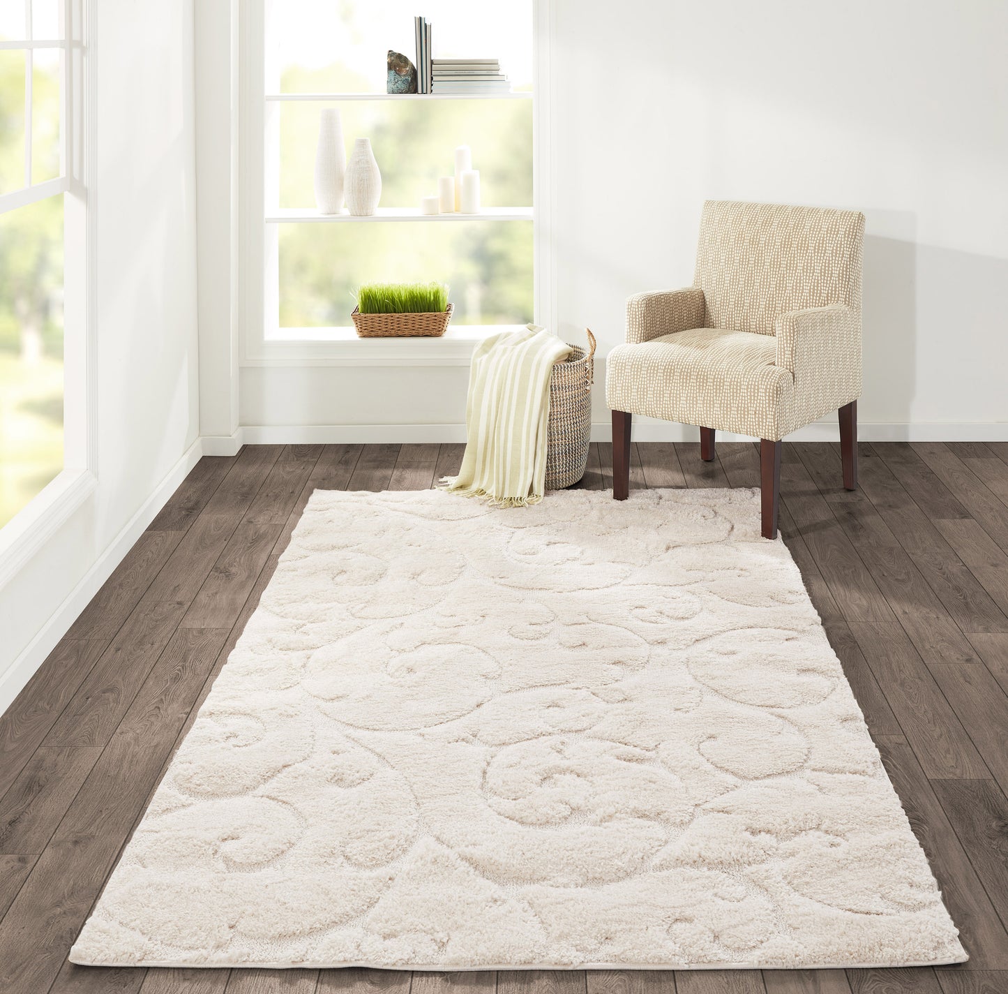 Momeni Rugs   Charlotte 2'X8' Runner    - CHARLCHA-3IVY2376
