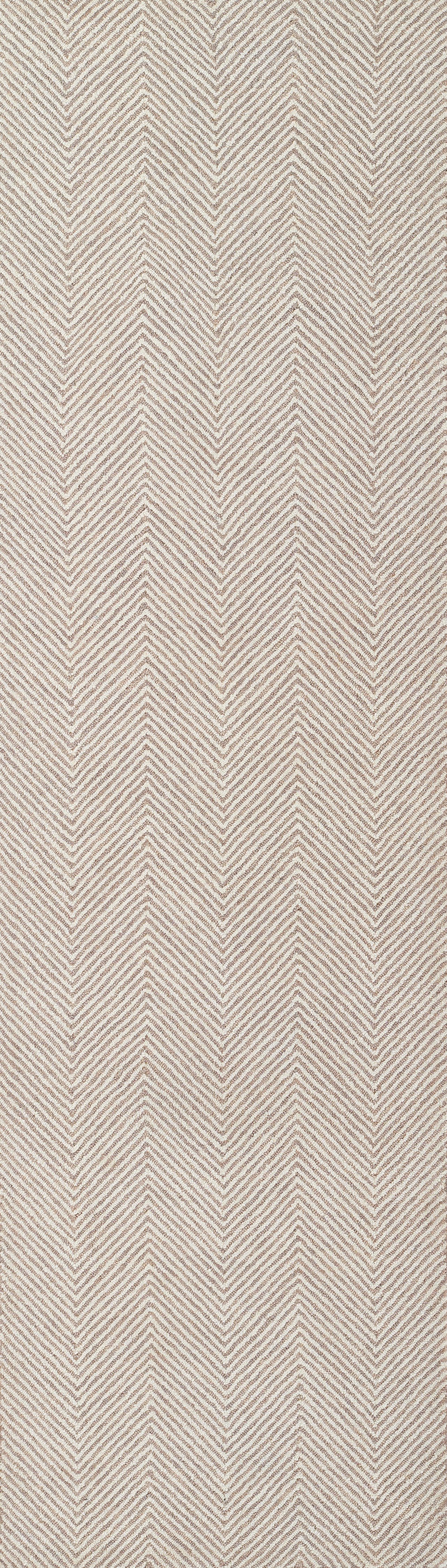 Taupe & beige chevron herringbone rug texture, woven look, ideal for upholstery or home decor.