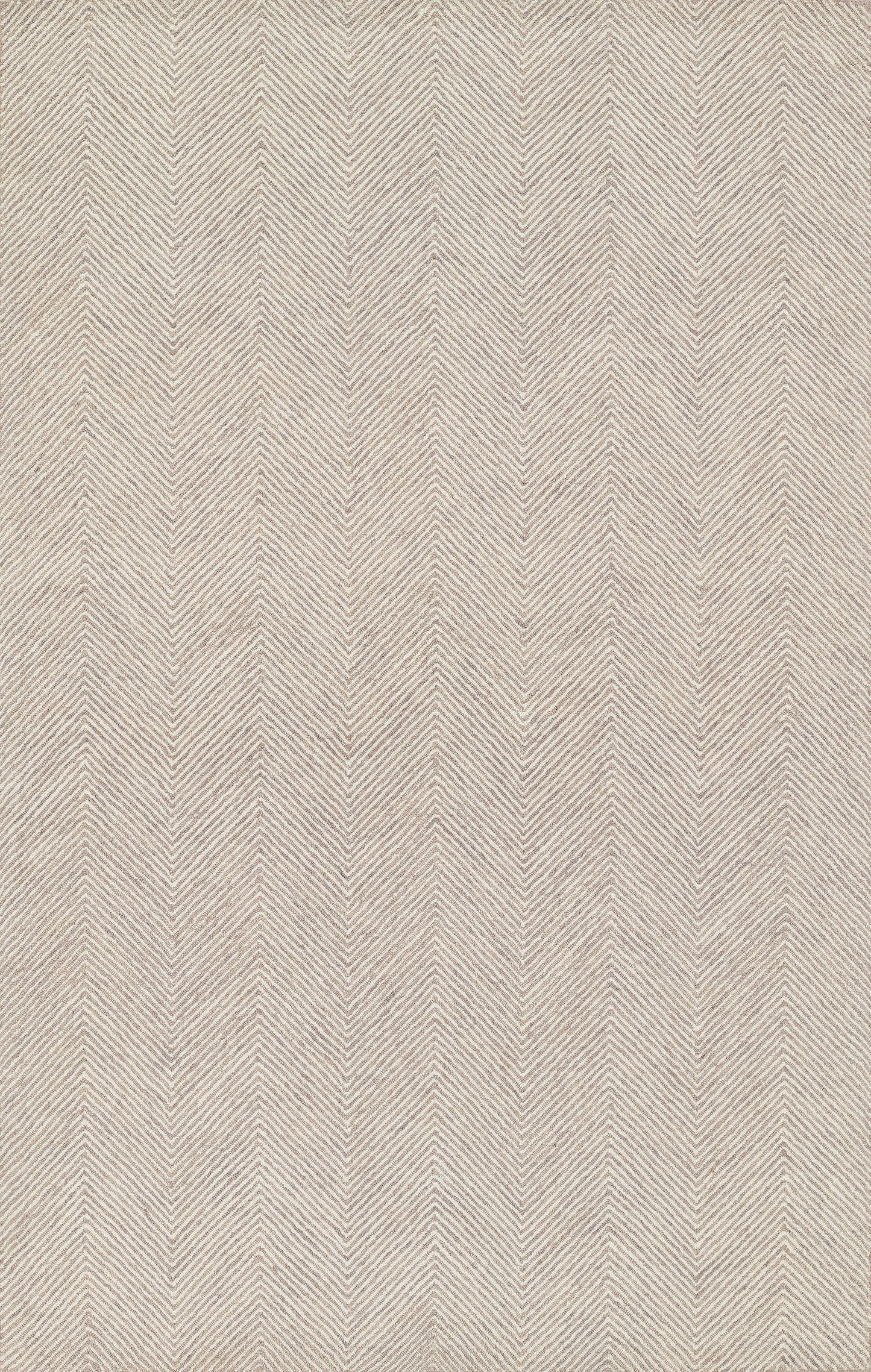 Taupe & cream herringbone woven fabric texture, versatile rug or upholstery material.