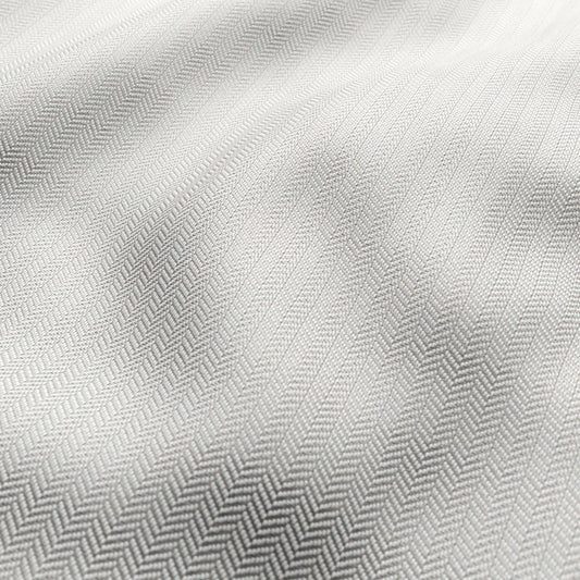 JF Fabrics FibreGuard Outdoor CHARTER 93 Fabric Chevron, Mini Grey, White  Jacquard, Outdoor - 9735693 J9551