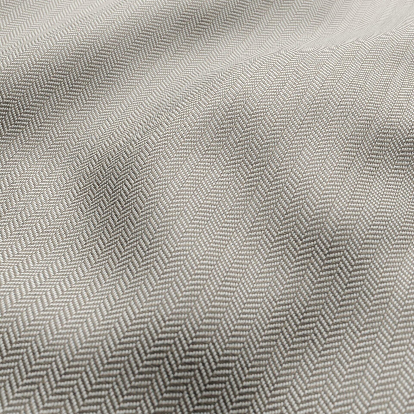 JF Fabrics FibreGuard Outdoor CHARTER 95 Fabric Chevron, Mini Grey, White  Jacquard, Outdoor - 9735695 J9551