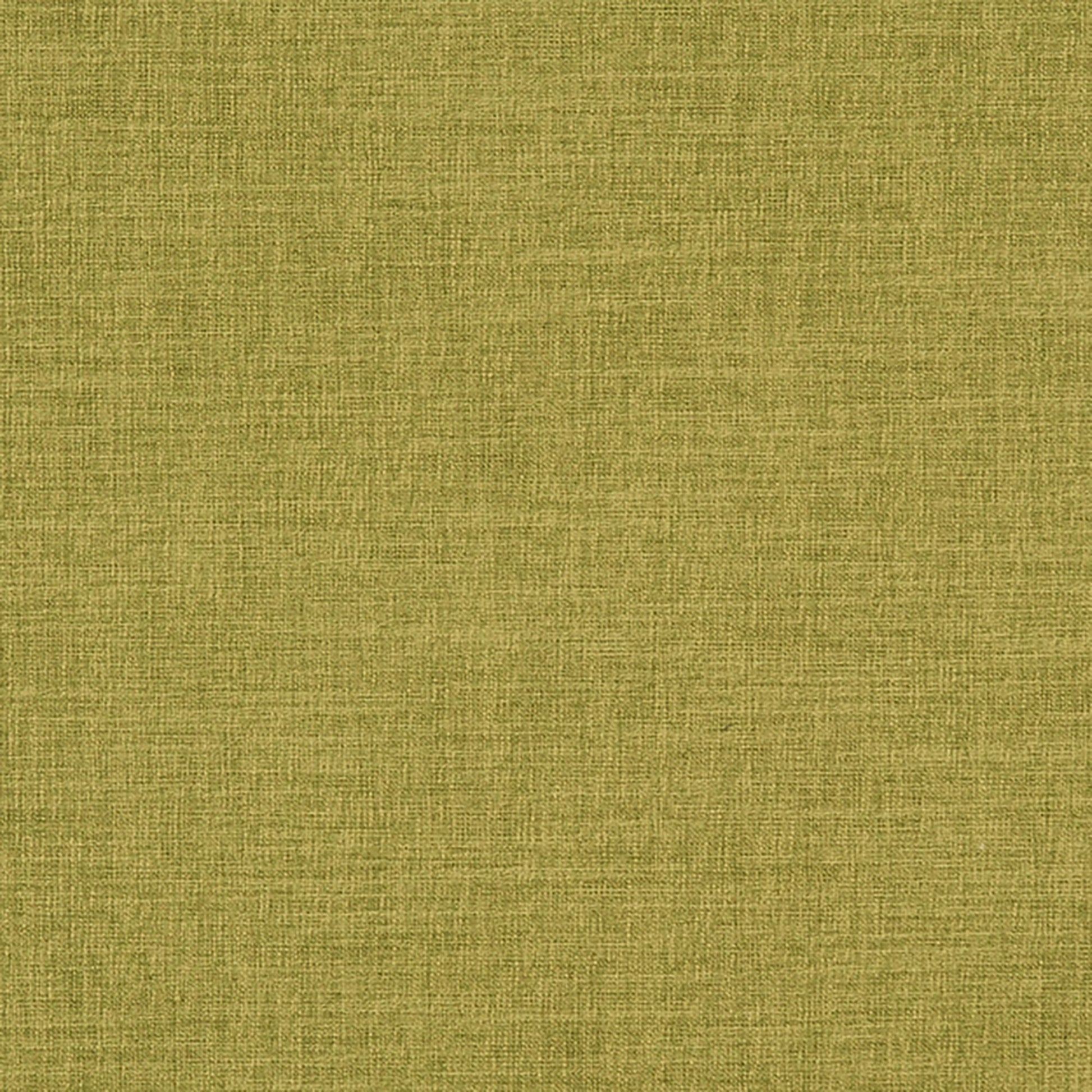 Chatham olive green linen-weave fabric swatch; textured upholstery or drapery material.