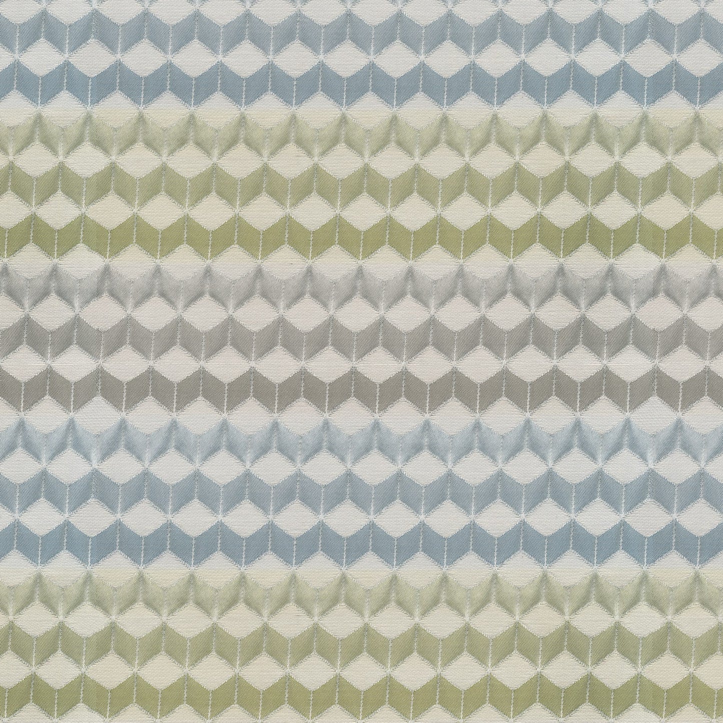 JF Fabrics CHEVRON 64 Fabric Chevron,Geometric,Mini,Traditional Blue,Green  Jacquard,Matelasse - 8431464 J8591