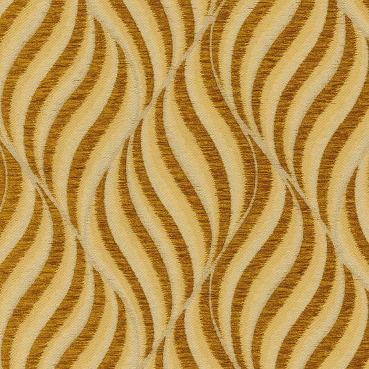 JF Fabrics CHIMES 15 Fabric Traditional,Transitional,Contemporary,Scroll Yellow,Gold  Chenille,Texture - 5731415 J6931