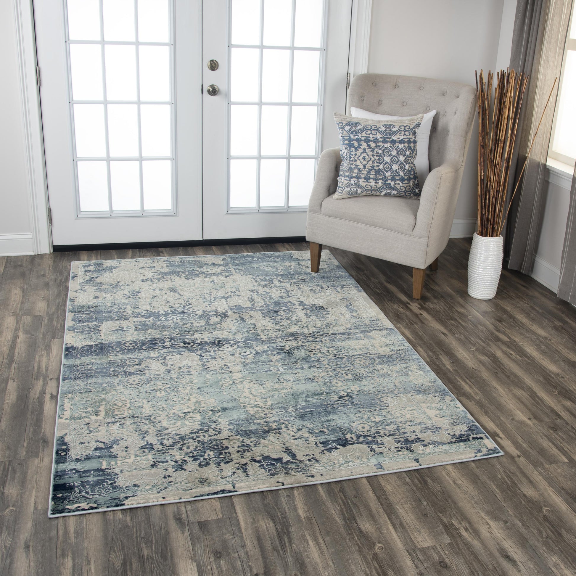 Chelsea Transitional rug, 5' x 8'.
