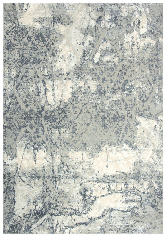 Transitional rug, 4' x 6'.