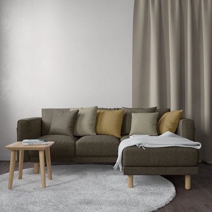 NICHOLASJOHN INC NJ-BONJOUR Pecan Solid   Fabric - NJ25-625