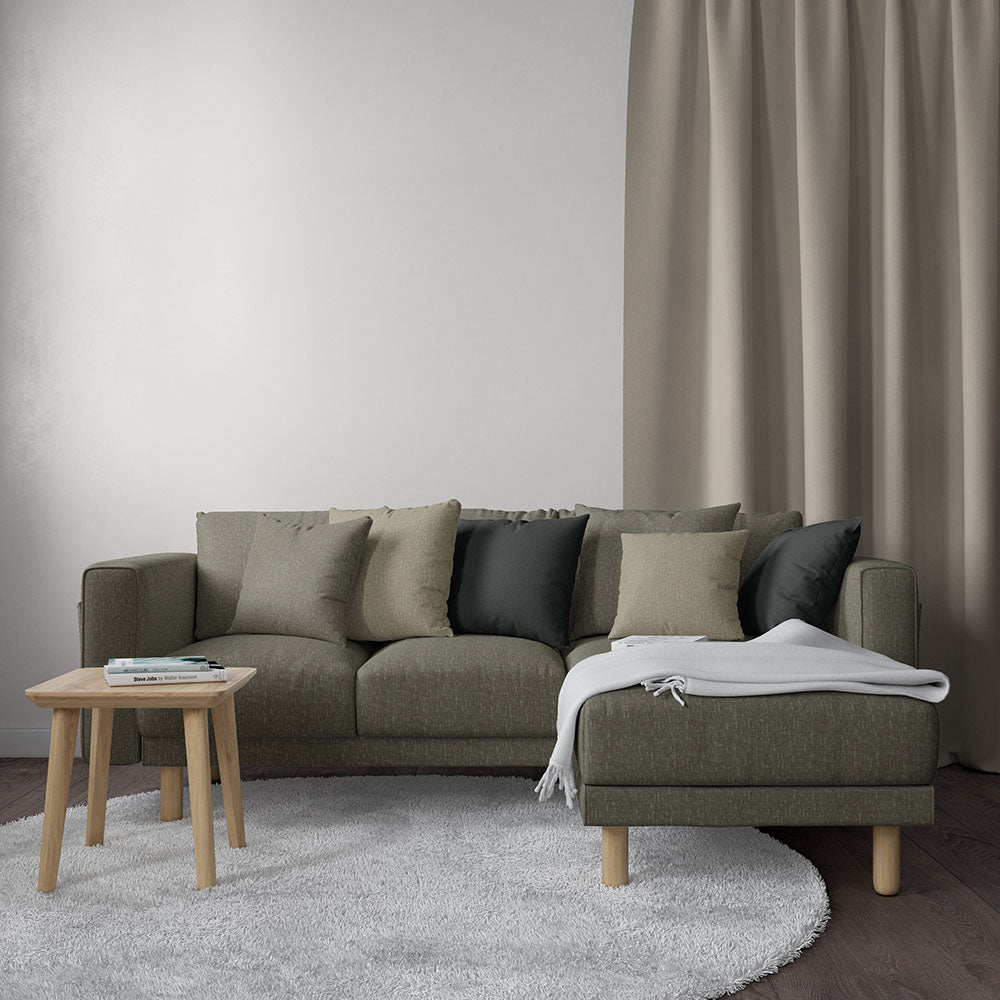 NICHOLASJOHN INC NJ-BONJOUR Mushroom Solid   Fabric - NJ25-628