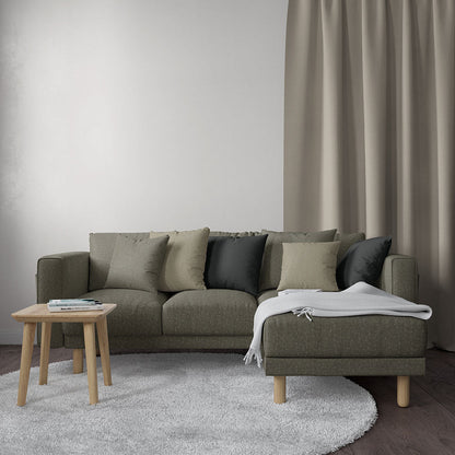 NICHOLASJOHN INC NJ-BONJOUR Mushroom Solid   Fabric - NJ25-628