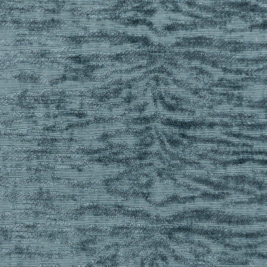 STOUT TEXTILES  MULTIPURPOSE,CHENILLE TRADITIONAL, ANIMAL SKIN AQUA   - CIMM-2