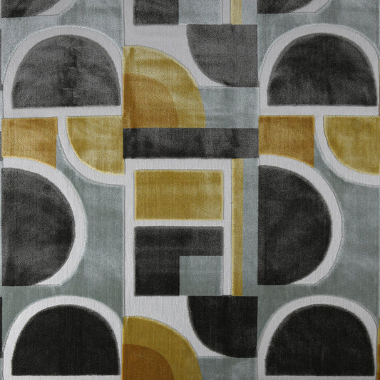 NICHOLASJOHN INC Kircal-Green Geometric   Fabric - NJ26-3881