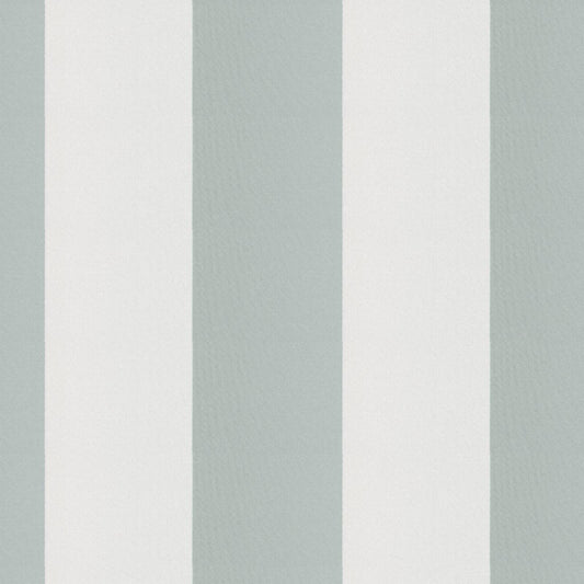 JF Fabrics CIRQUE 63 Fabric Stripe, Traditional Aqua, White  Sateen - 9032463 J9351