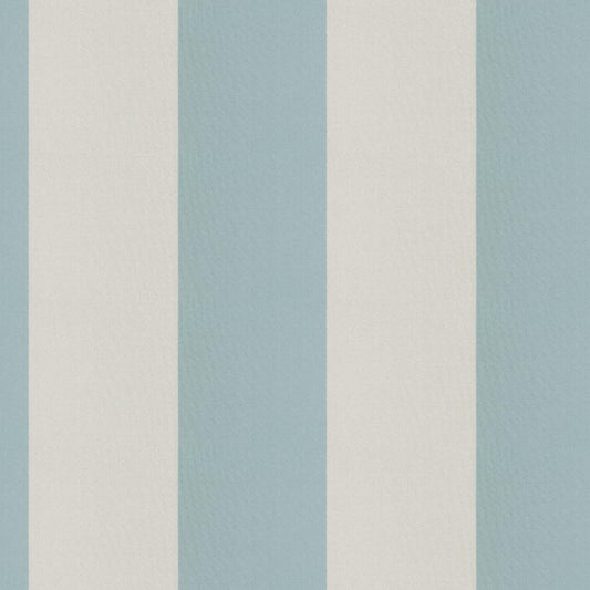 JF Fabrics CIRQUE 64 Fabric Stripe, Traditional Aqua, Silver  Sateen - 9032464 J9351