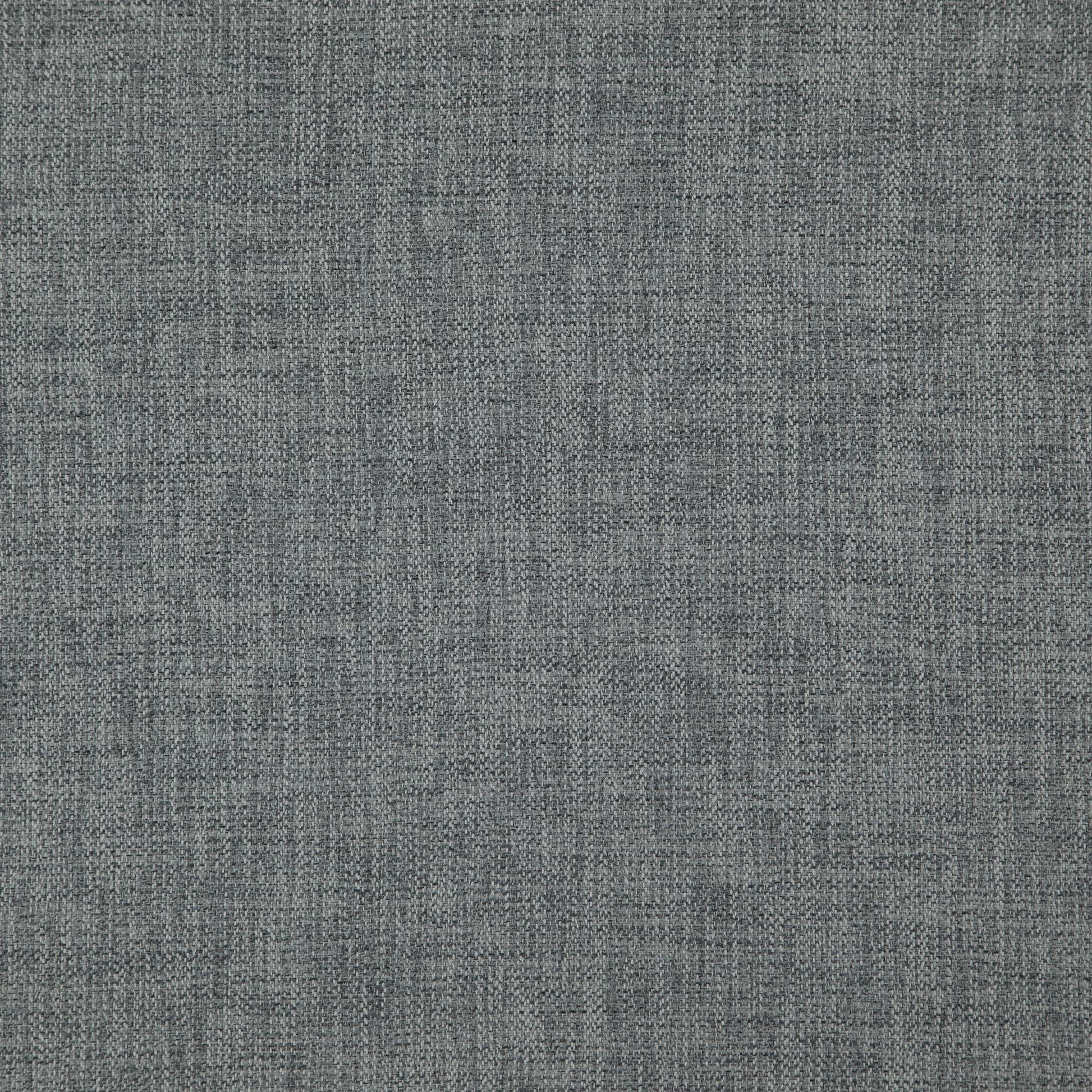 Gray woven fabric texture with subtle weave pattern, suitable for upholstery.