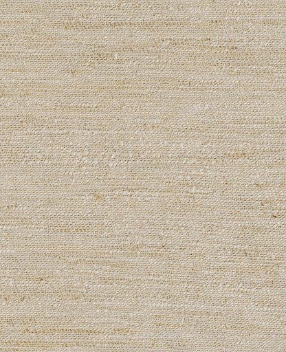 Beige woven fabric texture with natural fibers and subtle linen-like grain.