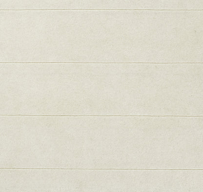 Cream-beige textured wall panels with subtle horizontal grooves, rustic chic cladding.