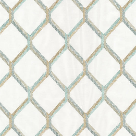 STOUT TEXTILES  MULTIPURPOSE,EMBROIDERIES TRADITIONAL, GEOMETRIC VAPOR   - CLEV-2