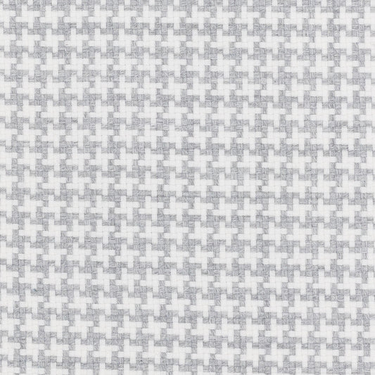 STOUT TEXTILES  UPHOLSTERY,WOVENS TRADITIONAL, HOUNDSTOOTH DOVE   - CLIF-1