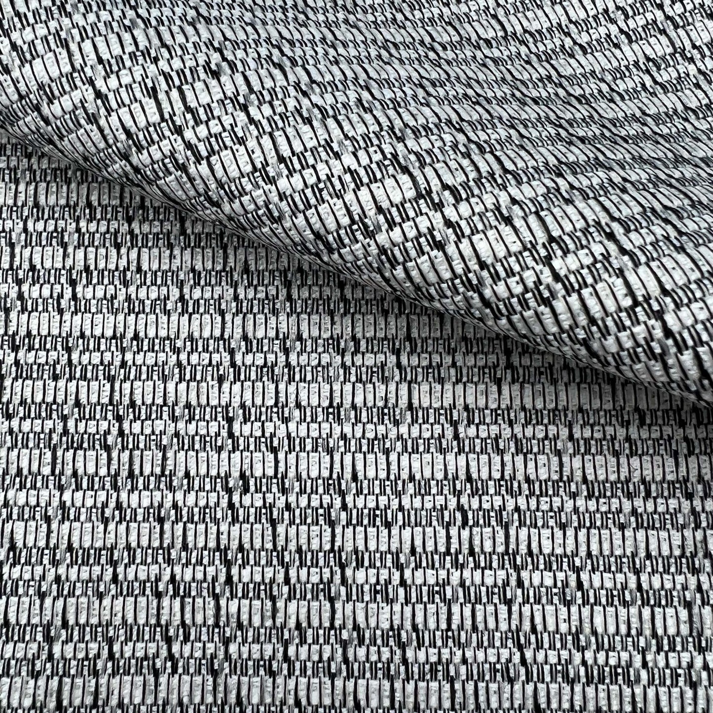 JF Fabrics Inside Out, JF Fabrics CLIMATE 97 Fabric Texture Black, Grey  Jacquard, Texture, Outdoor - 9029997 J9201