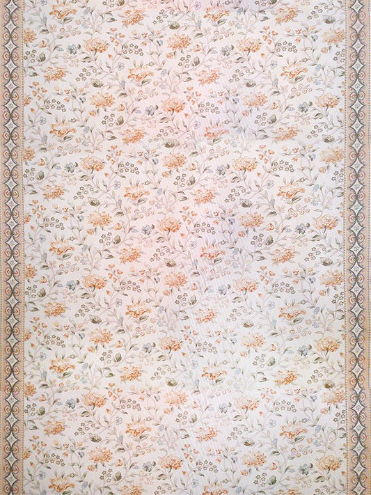 SCALAMANDRE OUTLET  FABRIC LA MANON  FABRIC BEIGE , CELESTE   - CL 000216099