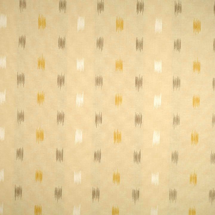 SCALAMANDRE OUTLET  FABRIC PENANG SEMIS  FABRIC GOLD , STONE ON NATURAL   - CL 000326454