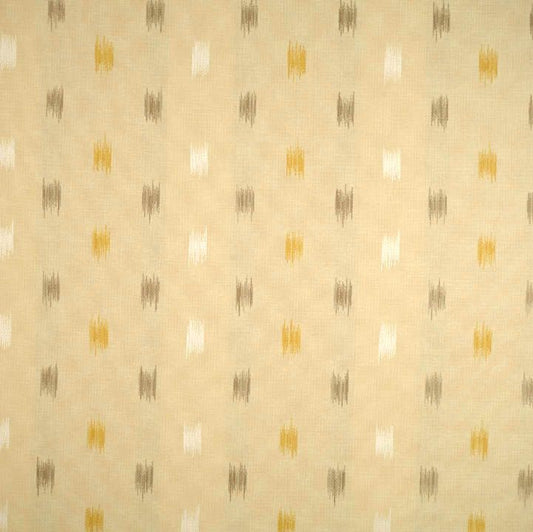 SCALAMANDRE OUTLET  FABRIC PENANG SEMIS  FABRIC GOLD , STONE ON NATURAL   - CL 000326454