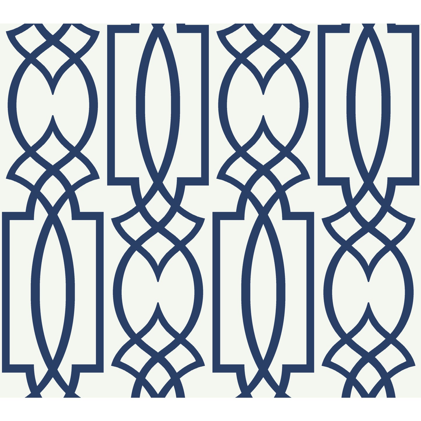 York Wallcoverings Candice Olson Modern Artisan II Large Lattice Blue Wallpaper   Blues   - CM2383