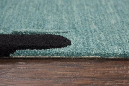 Connie Post Modern rug, 5' x 8