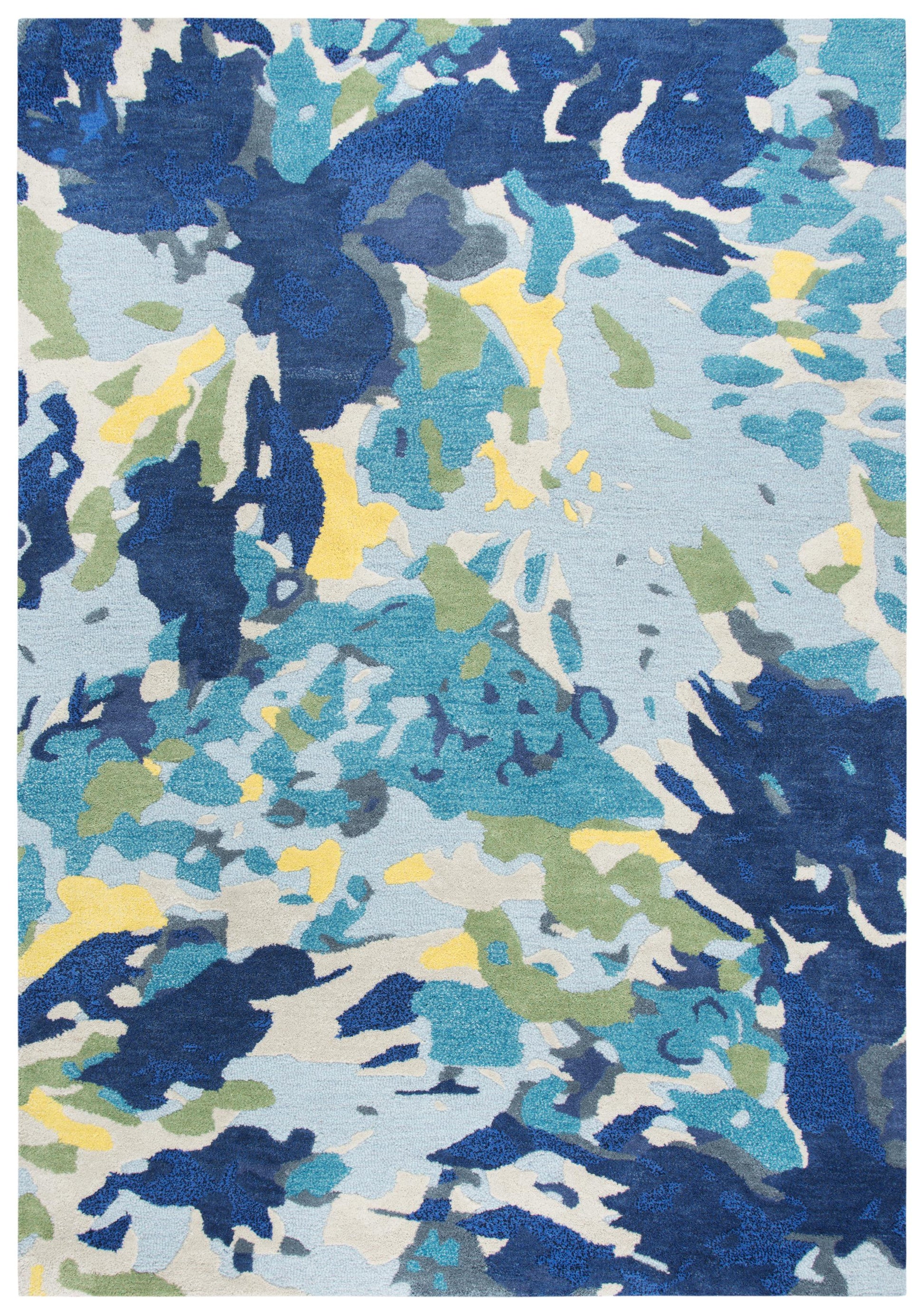 Connie Post rug, Mid-Century Modern style, 5' x 8'.