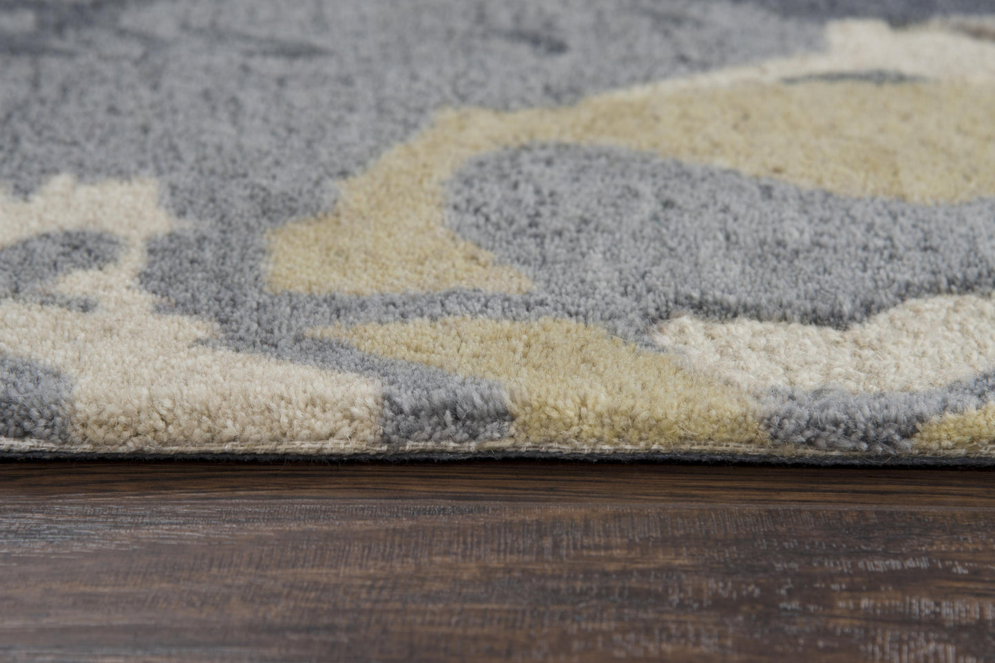 Connie Post rug, modern, 5' x 8'.