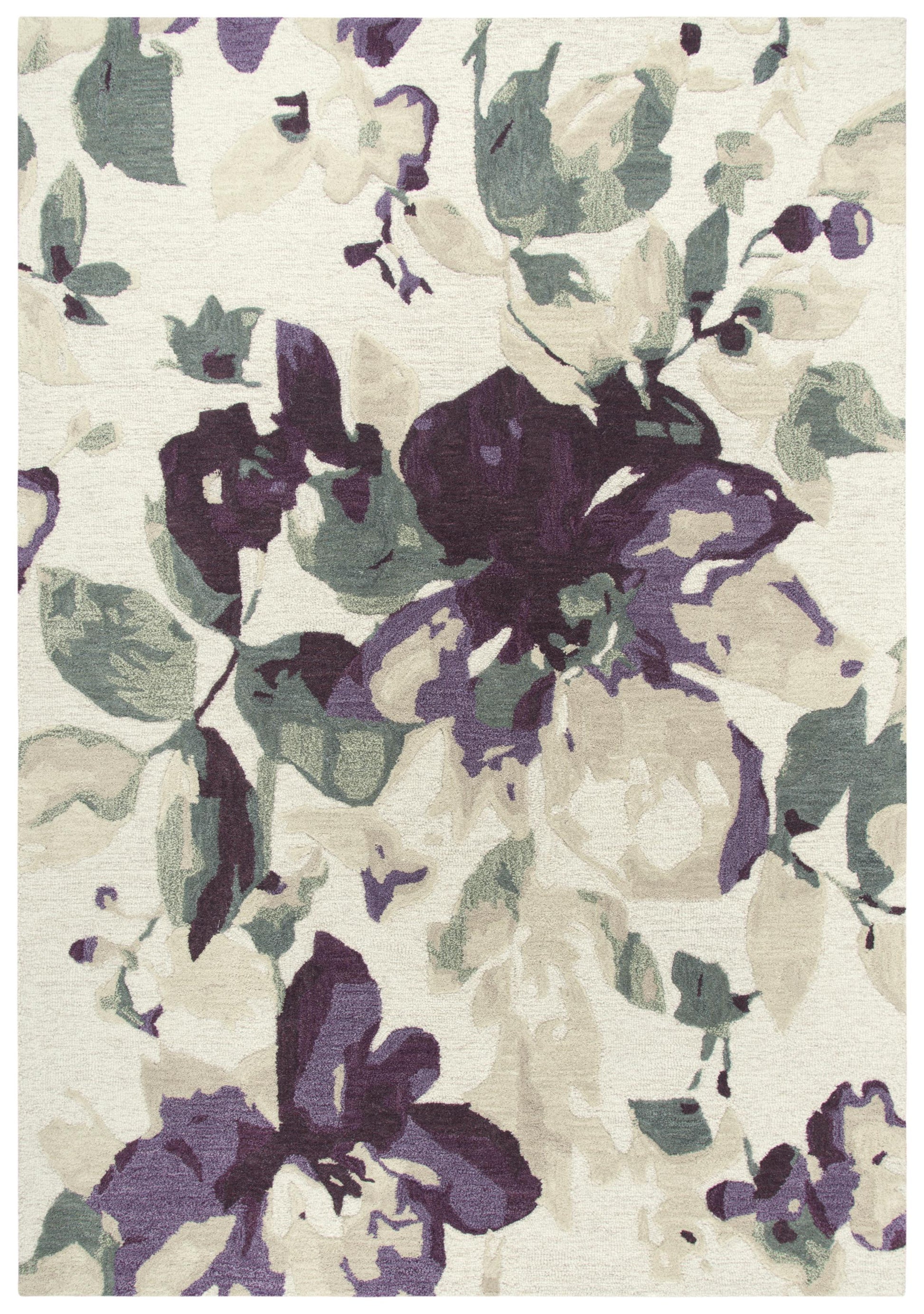 Contemporary area rug, 5' x 8'.