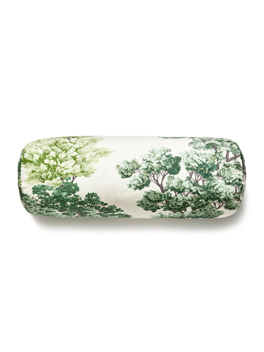 SCALAMANDRE PILLOWS   BOTANICAL / FOLIAGE BOLSTER    - CN 0001BADK0071