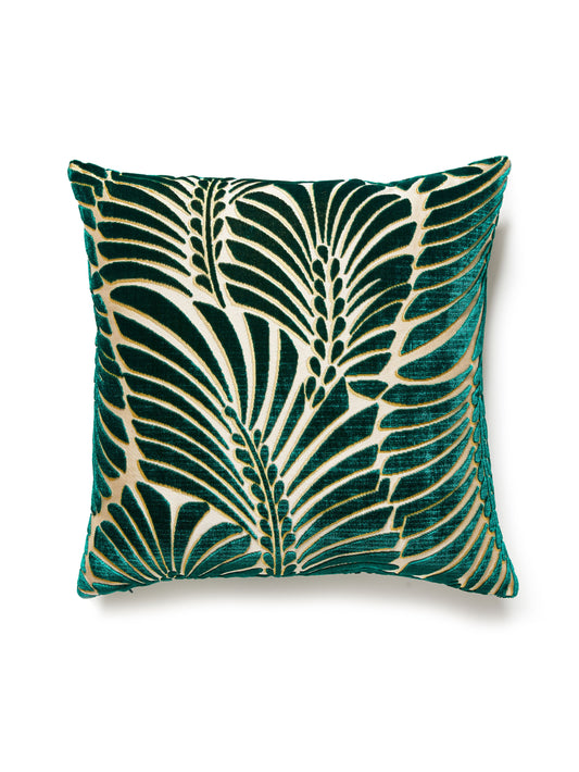 SCALAMANDRE PILLOWS   BOTANICAL / FOLIAGE SQUARE    - CN 0001SDDK1523