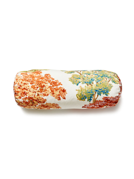 SCALAMANDRE PILLOWS   BOTANICAL / FOLIAGE BOLSTER    - CN 0003BADK0071