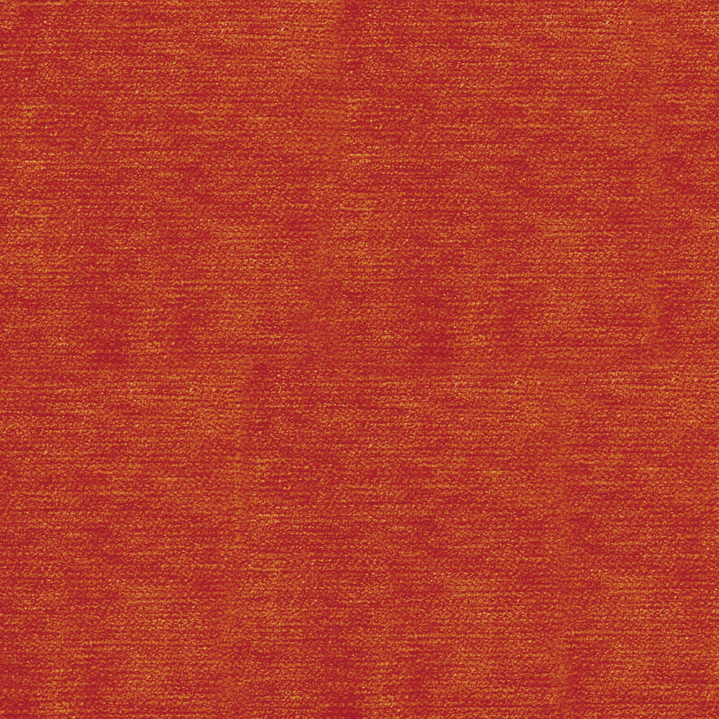 Orange-red woven fabric swatch with subtle textural pattern for upholstery or cushions.