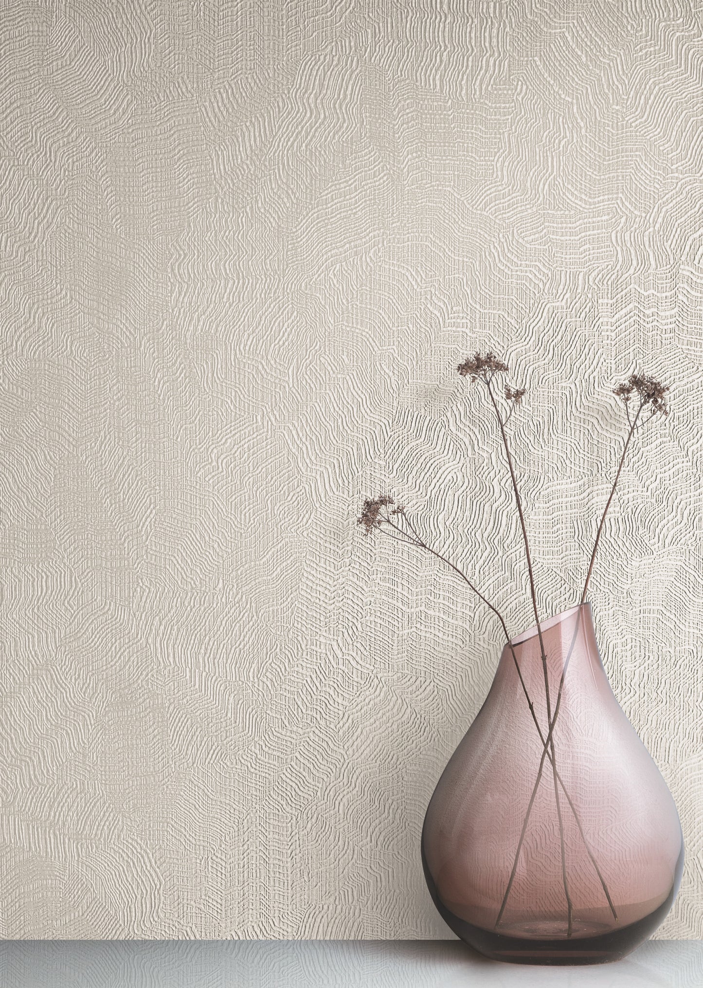York Wallcoverings Candice Olson Terrain Aura Beige Wallpaper  Textures Neutrals   - COD0517N