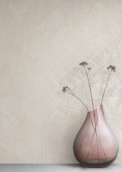 York Wallcoverings Candice Olson Terrain Aura Beige Wallpaper  Textures Neutrals   - COD0517N