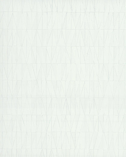 York Wallcoverings Candice Olson Terrain Frost White Wallpaper  Geometrics Whites and Off-Whites   - COD0529N