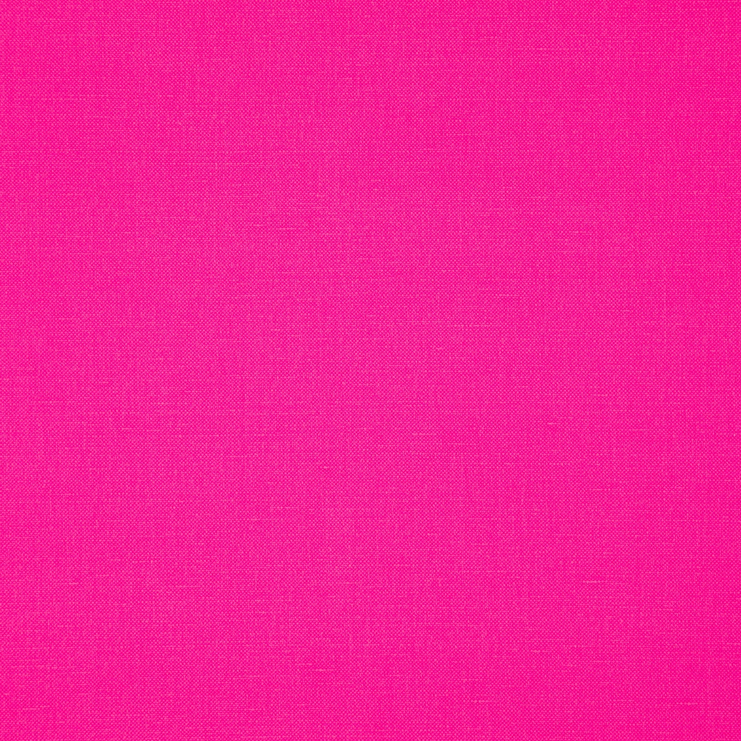 Bright pink fabric swatch with subtle woven texture, close-up.