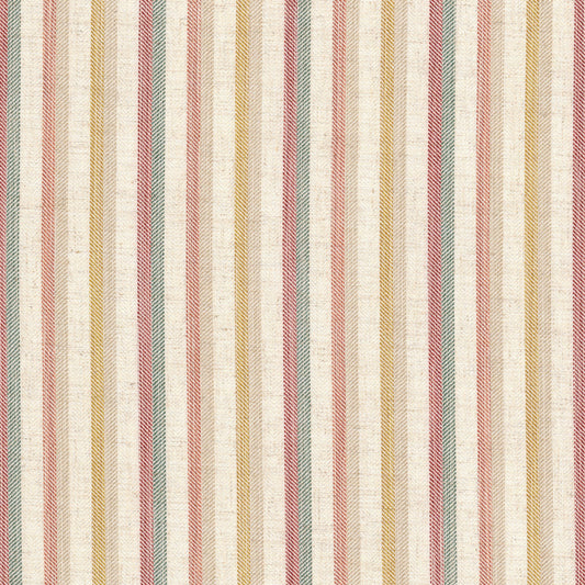 STOUT TEXTILES  UPHOLSTERY,WOVENS TRADITIONAL, STRIPE FESTIVAL   - COLC-1
