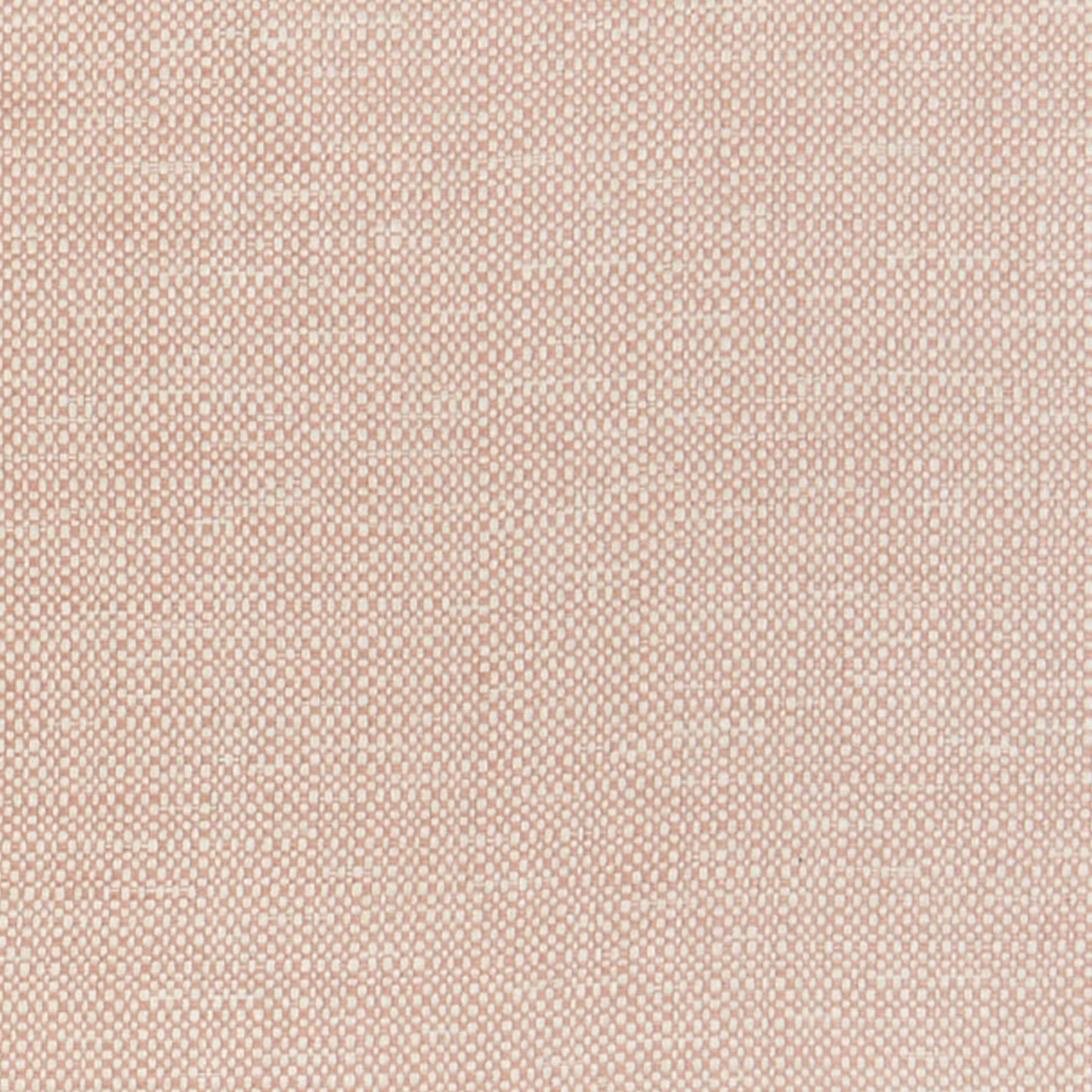 Pink jacquard fabric close-up with a fine grid-like texture; upholstery fabric.