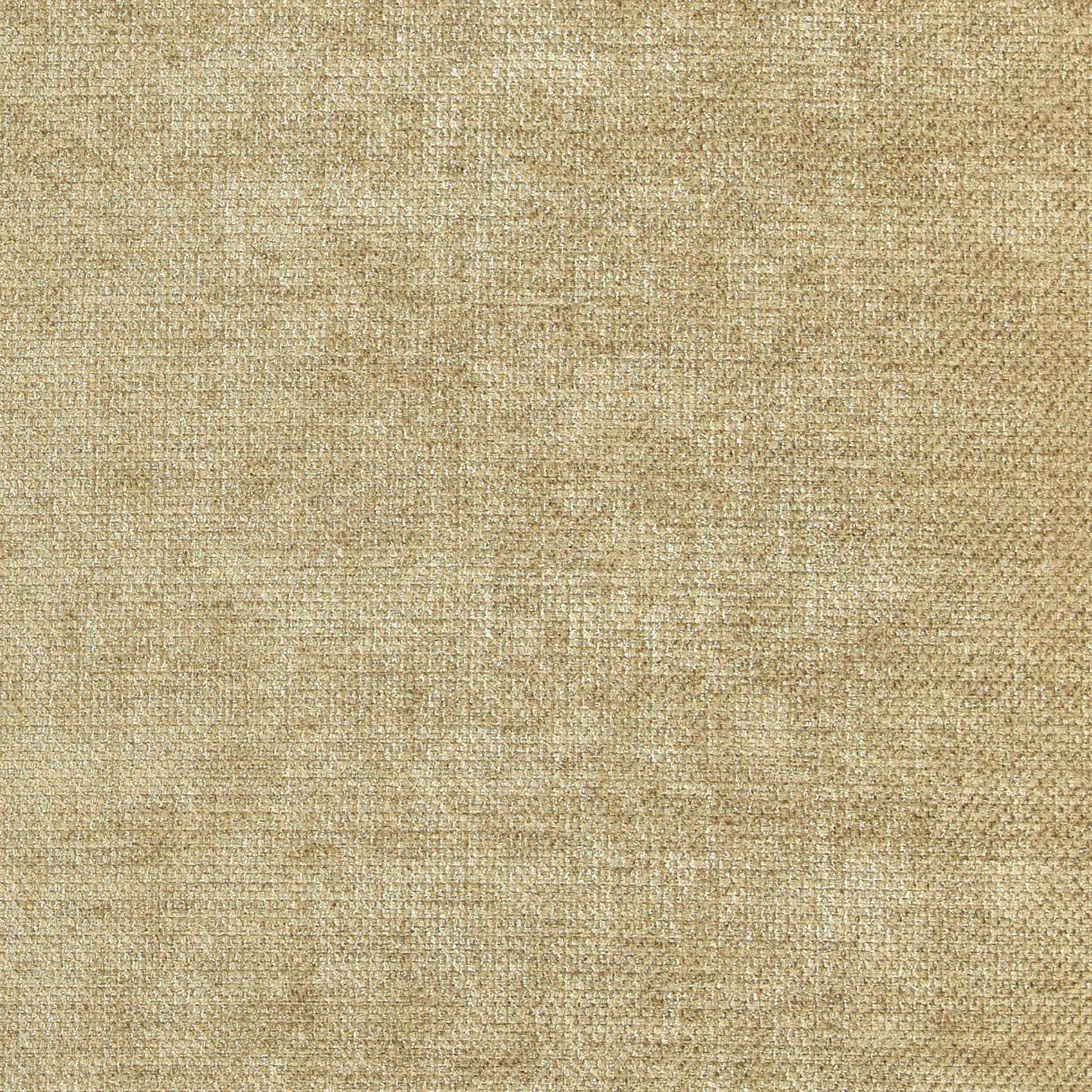 Close-up of plain brown chenille fabric texture with a soft, fuzzy pile.