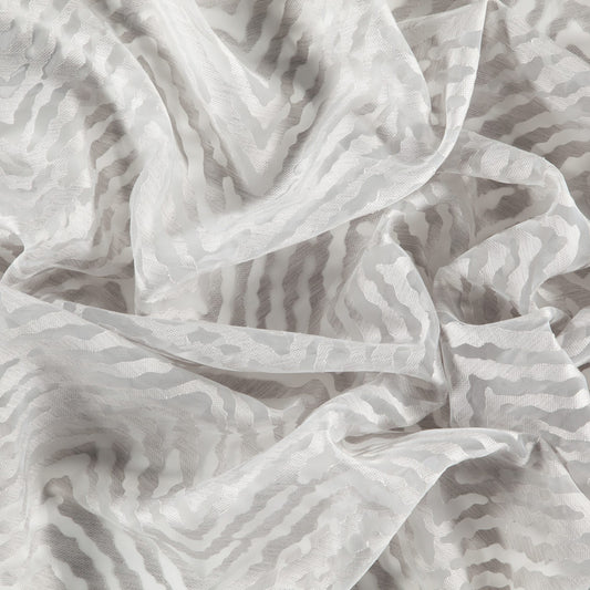 JF Fabrics  CONNECTION 50 Fabric Flamestitch,Herringbone,Transitional,Contemporary,Modern Purple,Gray  Sheer,Wide Width,Reversible - 8436150 J8831