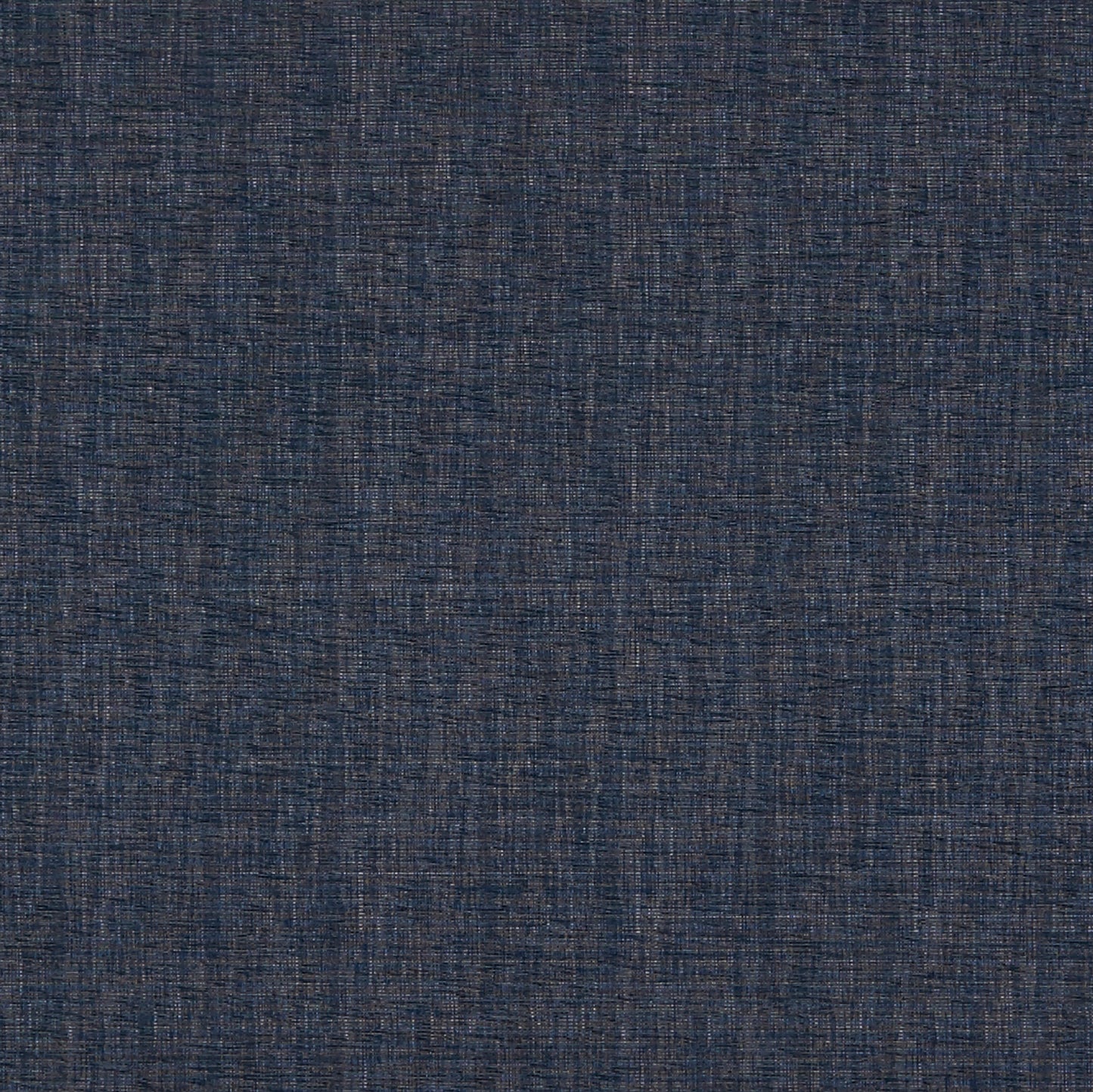 Dark blue woven fabric with subtle heather texture and denim-like crosshatch; ideal upholstery or apparel material.