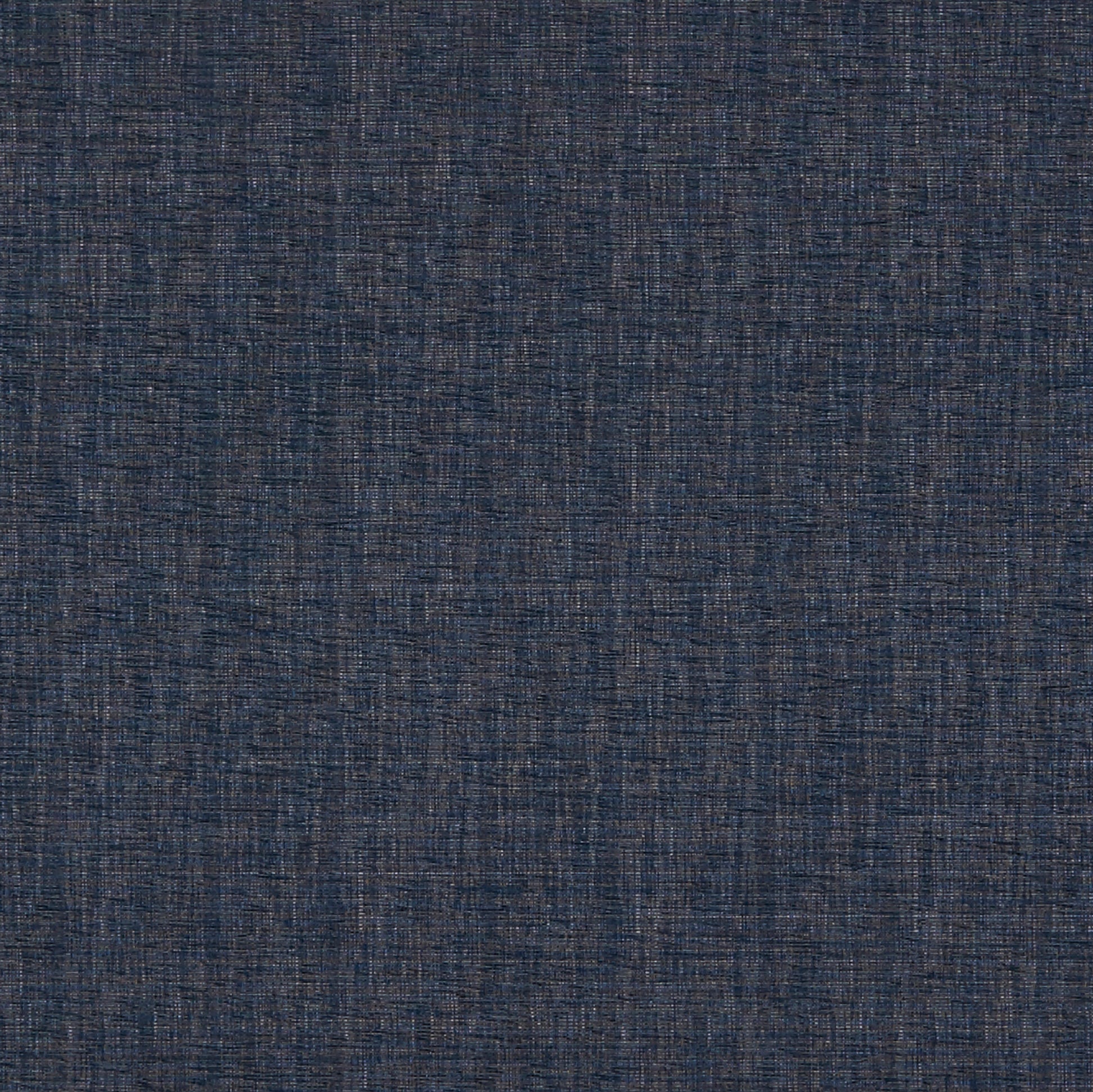 Dark blue woven fabric with subtle heather texture and denim-like crosshatch; ideal upholstery or apparel material.