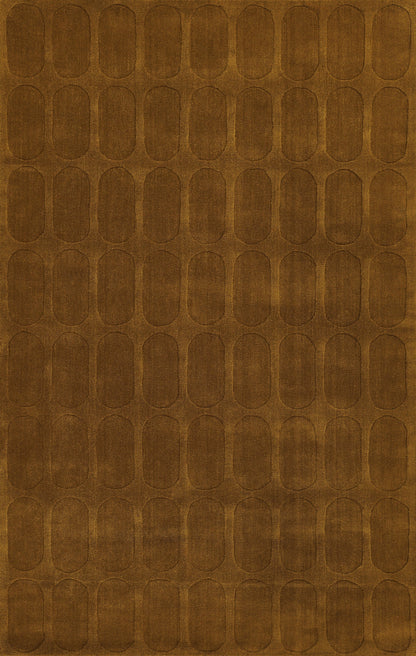 Brown textured surface with a repeating grid of rounded-rectangle ovals; vintage leather-like look.