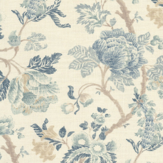 STOUT TEXTILES  MULTIPURPOSE,PRINT TRADITIONAL, FLORAL SHORELINE   - CONW-1