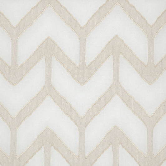 JF Fabrics COOLIDGE 34 Fabric Traditional,Transitional,Contemporary,Geometric Brown,Creme/Beige  Wide Width,Jacquard,Sheer,Texture - 6470534 J8081