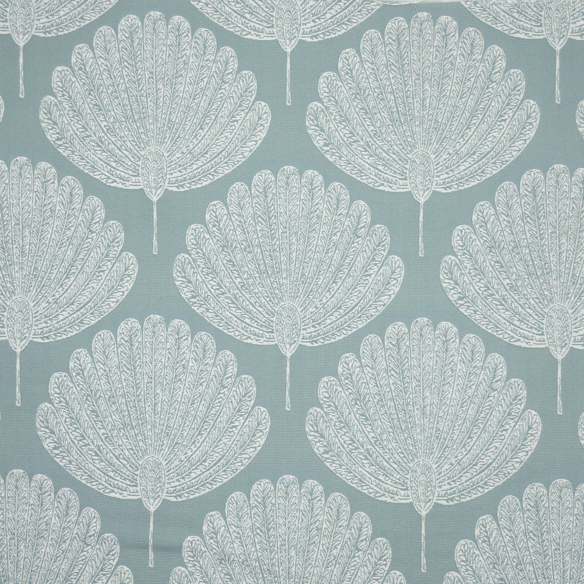 STOUT TEXTILES  MULTIPURPOSE,JACQUARD TRANSITIONAL,, FLORAL AQUA   - COPL-2