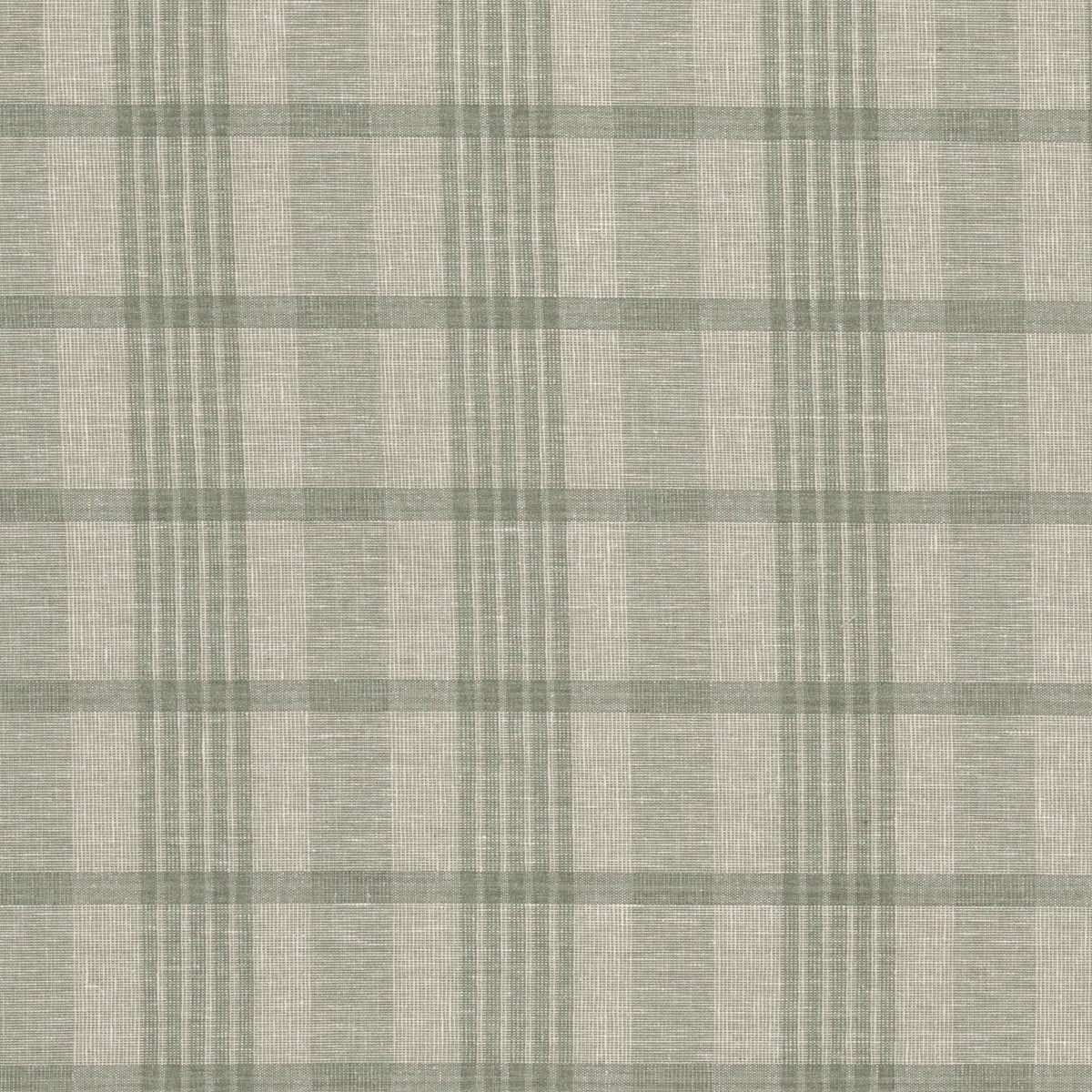 STOUT TEXTILES  UPHOLSTERY,WOVENS TRADITIONAL, PLAID/CHECK SAGE   - COSB-1
